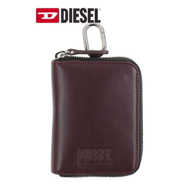ディーゼル) DIESEL レザー ジップ付き 長財布 小物 長財布 mamapovar.com