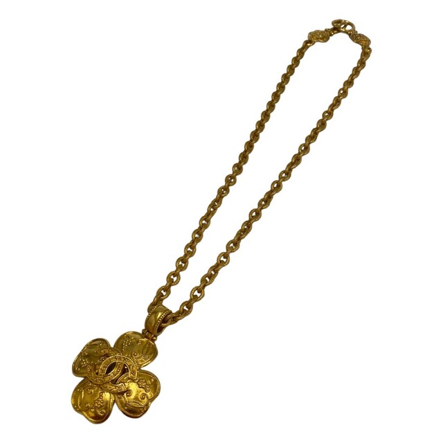 超話題新作 極 - CHANEL 美品 61696 ゴールド ペンダント ネックレス