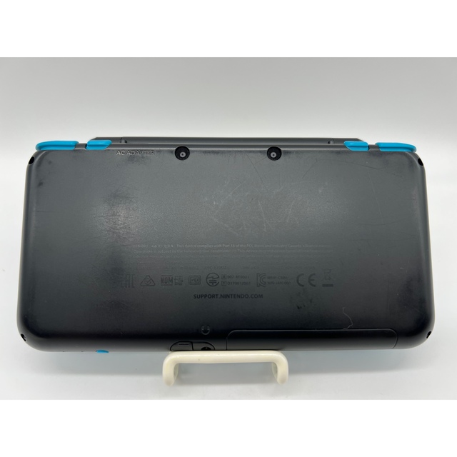 ニンテンドー2DS(ニンテンドー2DS)の【動作品】 Newニンテンドー2DS LL ブラック×ターコイズ 本体 任天堂 エンタメ/ホビーのゲームソフト/ゲーム機本体(携帯用ゲーム機本体)の商品写真