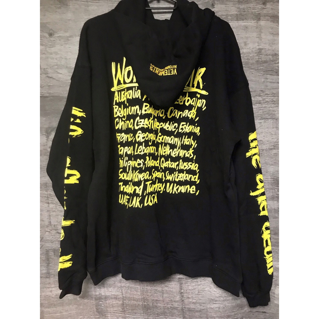vetements パーカー 一度着用のみ タグ付き 即日発送 - www.ecotours