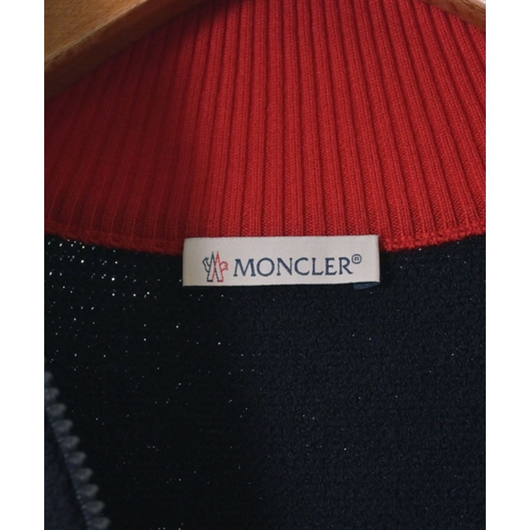 MONCLER モンクレール ニット・セーター S 紺x赤x白(アーガイル)