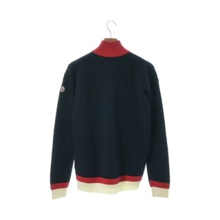 MONCLER モンクレール ニット・セーター S 紺x赤x白(アーガイル)