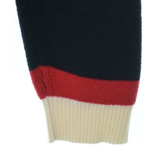 MONCLER モンクレール ニット・セーター S 紺x赤x白(アーガイル)