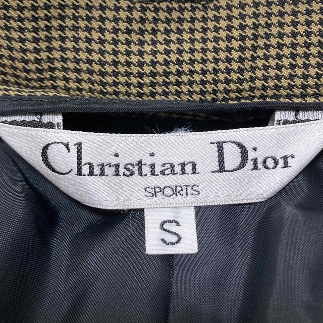 Christian Dior(クリスチャンディオール)の良品⭐︎クリスチャン ディオール スポーツ ズボン パンツ 金具付き 千鳥柄 S メンズのパンツ(ショートパンツ)の商品写真