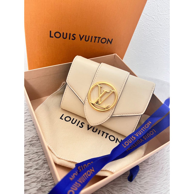 LOUIS VUITTON(ルイヴィトン)の週末まで再出品 新品未使用 ポルトフォイユ・LV ポンヌフ コンパクト レディースのファッション小物(財布)の商品写真