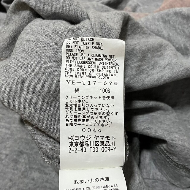 Y's(ワイズ)の【Y's】ビッグロゴ S/Sカットソー Yohji Yamamoto A-377 レディースのトップス(Tシャツ(半袖/袖なし))の商品写真