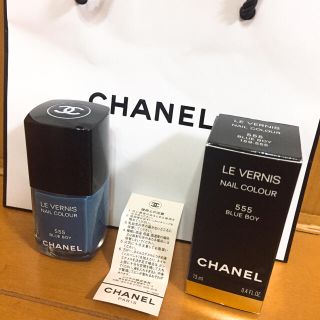 シャネル(CHANEL)のCHANELネイルエナメル ブルーボーイ555(マニキュア)