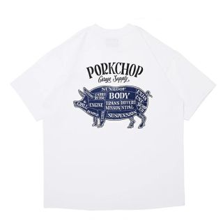 ネイバーフッド(NEIGHBORHOOD)の新品未使用未開封 POCKCHOP Tシャツ 半袖 ホワイト XLサイズ(Tシャツ/カットソー(半袖/袖なし))