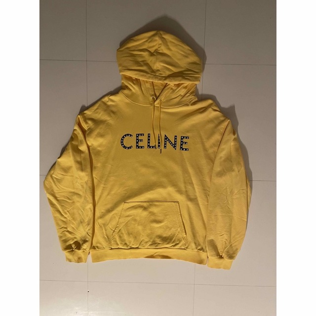 celine - セリーヌ/CELINE 22SS スタッズ ロゴ スウェット パーカー XL