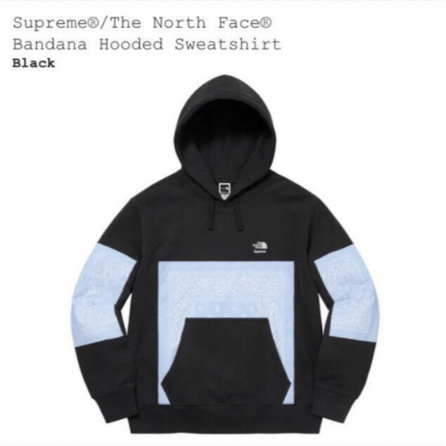 Supreme - Supreme The North Face Bandana Hooded 黒Mの通販 by yassu ...