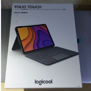 アップル(Apple)のロジクール　FOLIO TOUCH キーボードケース　iPad Air4(その他)