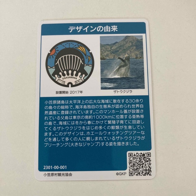 ポケモン(ポケモン)の小笠原　マンホールカード　ミュウ　ポケふた　ラバーストラップ エンタメ/ホビーのトレーディングカード(その他)の商品写真