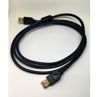 USB typeA オスオス 充電ケーブル(PC周辺機器)