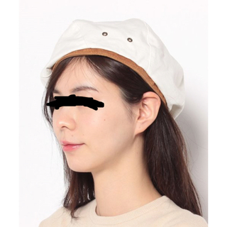 新品✨タグ付き♪未使用❣️ 爽やかな綿素材の帽子　大特価‼️(ハンチング/ベレー帽)