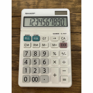 シャープ(SHARP)の電卓 10桁 SHARP EL-N431-X(オフィス用品一般)
