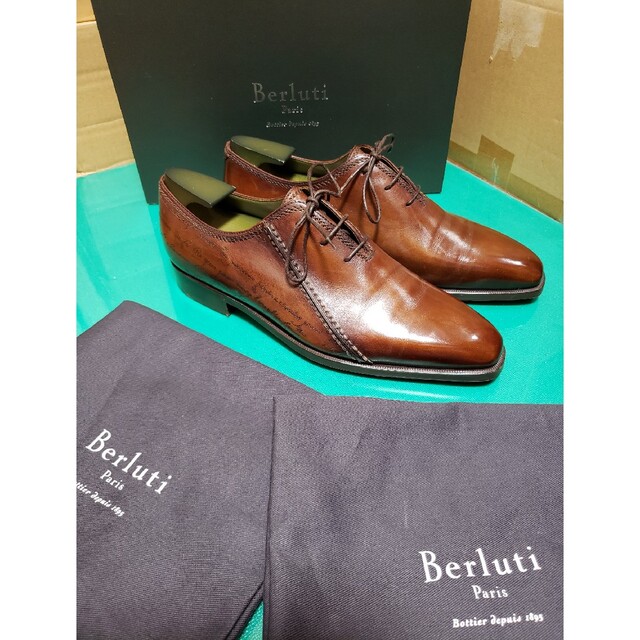 オープニング大セール】 Berluti - 極美品：Berluti ベルルッティ