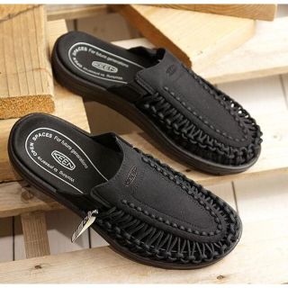 キーン(KEEN)の【新品】KEEN キーン　UNEEK Ⅱ SLIDE　サンダル　25.5㎝ BK(サンダル)