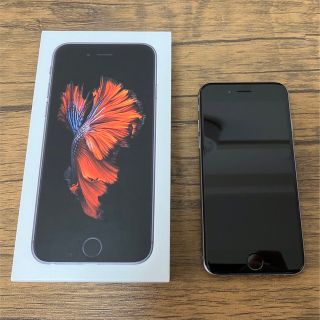 アップル(Apple)のApple iphone 6s スペースグレイ 本体 ※イヤホン、充電器なし(スマートフォン本体)