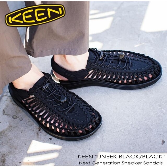 新品】KEEN キーン UNEEK ユニーク スニーカー サンダル 27.0