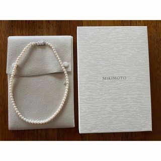 ミキモト(MIKIMOTO)の★希少★ ミキモト ベビーパール ネックレス 5.0mm珠　43cm(ネックレス)