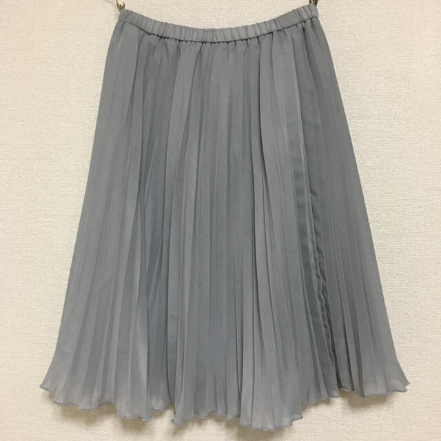 MUJI (無印良品)(ムジルシリョウヒン)の無印良品プリーツスカート レディースのスカート(ひざ丈スカート)の商品写真
