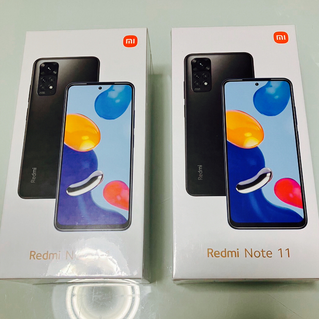 【新品・未使用品】Xiaomi Redmi Note11 ２台