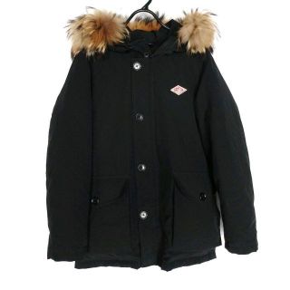 DANTON - ダントンインナーダウン ロングVネック36チャコールグレーの