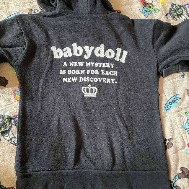 BABYDOLL(ベビードール)の📦　ベビド👑フードトレーナー キッズ/ベビー/マタニティのキッズ服女の子用(90cm~)(Tシャツ/カットソー)の商品写真