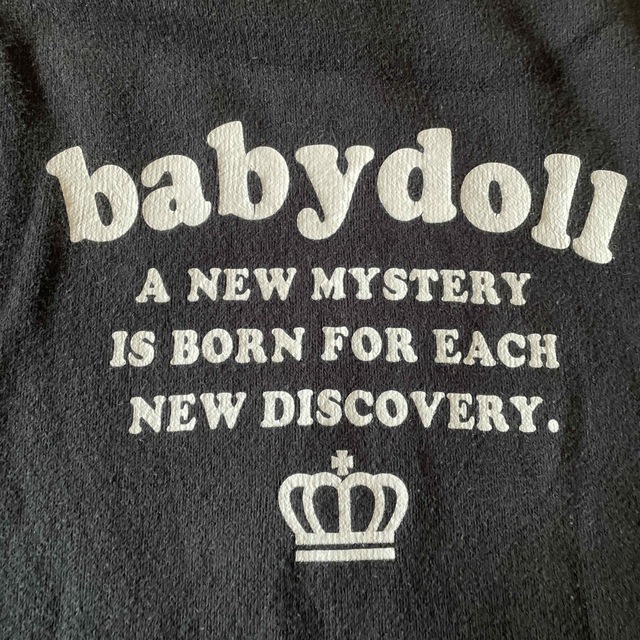 BABYDOLL(ベビードール)の📦　ベビド👑フードトレーナー キッズ/ベビー/マタニティのキッズ服女の子用(90cm~)(Tシャツ/カットソー)の商品写真