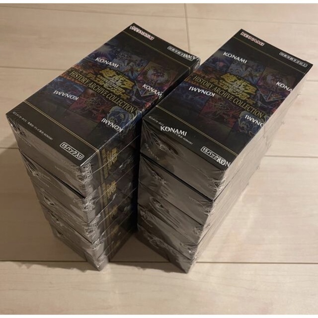 遊戯王 ヒストリーアーカイブコレクション 10BOX エンタメ/ホビーのトレーディングカード(Box/デッキ/パック)の商品写真