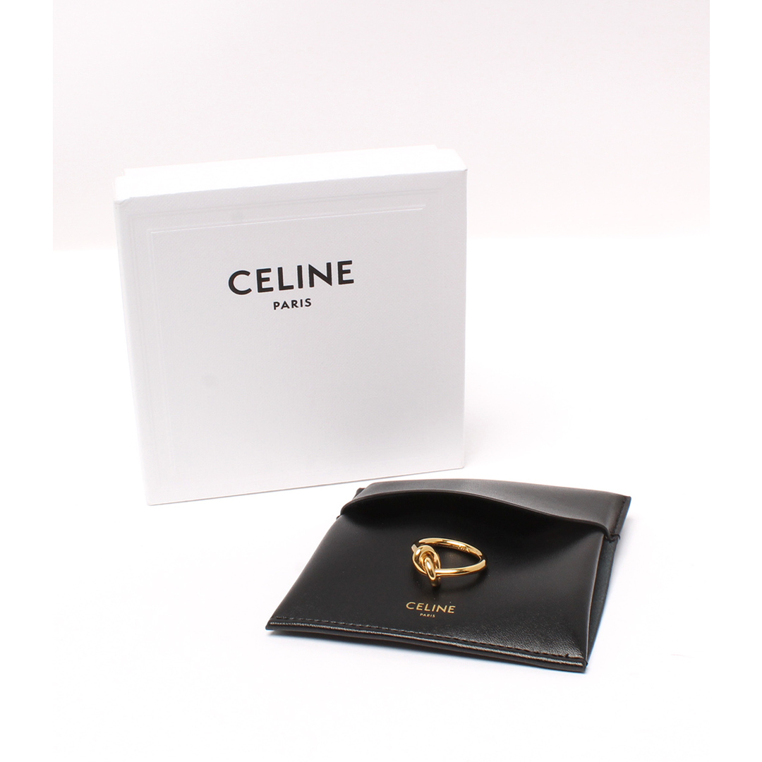 celine(セリーヌ)の美品 セリーヌ CELINE リング 指輪 ノット レディース 8号 レディースのアクセサリー(リング(指輪))の商品写真