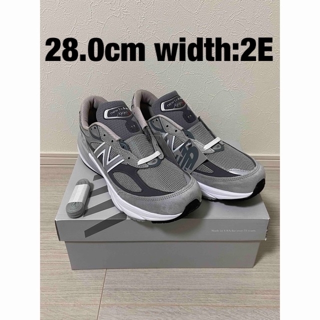 希少 width 2E】ニューバランス M990 GL6 V6 28.0cm 日本に 22359円