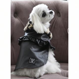 新品★未使用 ANNA SUI アナスイ ファーワンピース M ブラック 愛犬用