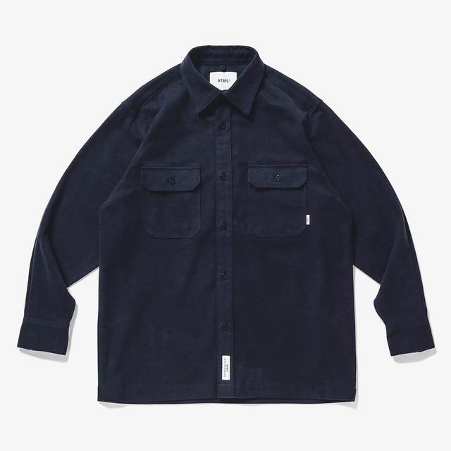 W)taps(ダブルタップス)のWTAPS 20AW UNION LS NAVY XL メンズのトップス(シャツ)の商品写真