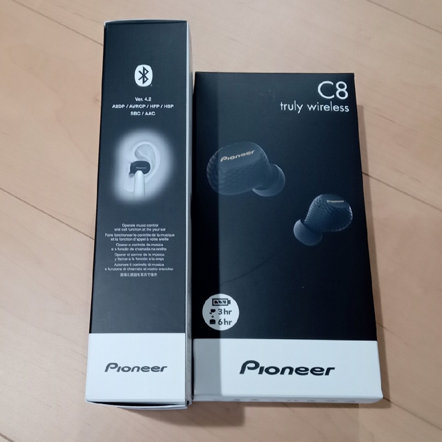 Pioneer(パイオニア)のパイオニア ワイヤレスイヤホン SE-C8TW スマホ/家電/カメラのオーディオ機器(ヘッドフォン/イヤフォン)の商品写真