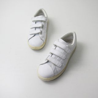 アディダス(adidas)のadidas originals by HYKE アディダスオリジナルスバイハイク AOH-001 ベルクロ レザースニーカー 23.5cm/ホワイト【2400013211710】(スニーカー)