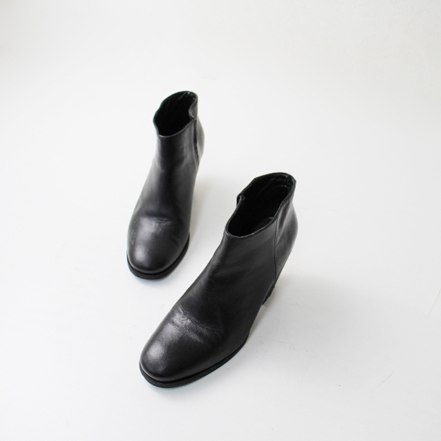 Rachel Comey(レイチェルコーミー)のRachel Comey レイチェルコーミー レザーショートブーツ 7/ブラック ブーティ【2400013211758】 レディースの靴/シューズ(ブーティ)の商品写真