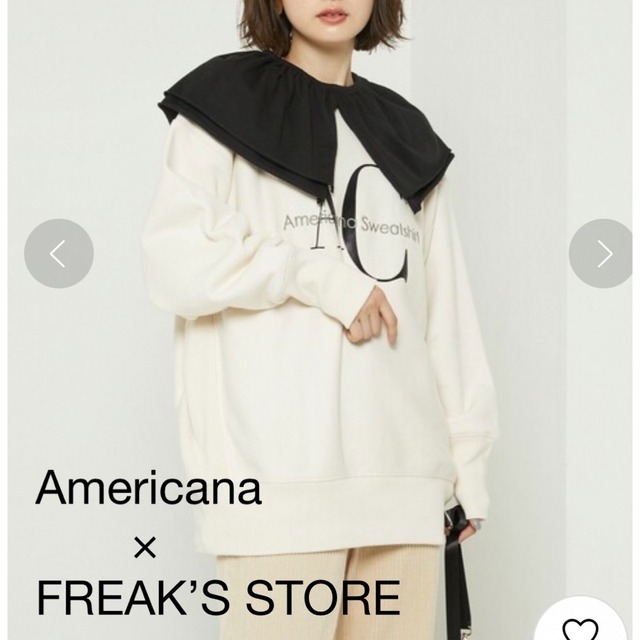 【入手困難】Americana  FREAK'S STORE コラボスウェット