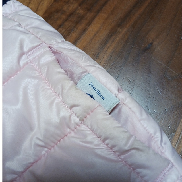 PETIT BATEAU(プチバトー)のプチバトー　アウター　ダウンベスト　24m86cm キッズ/ベビー/マタニティのベビー服(~85cm)(ジャケット/コート)の商品写真