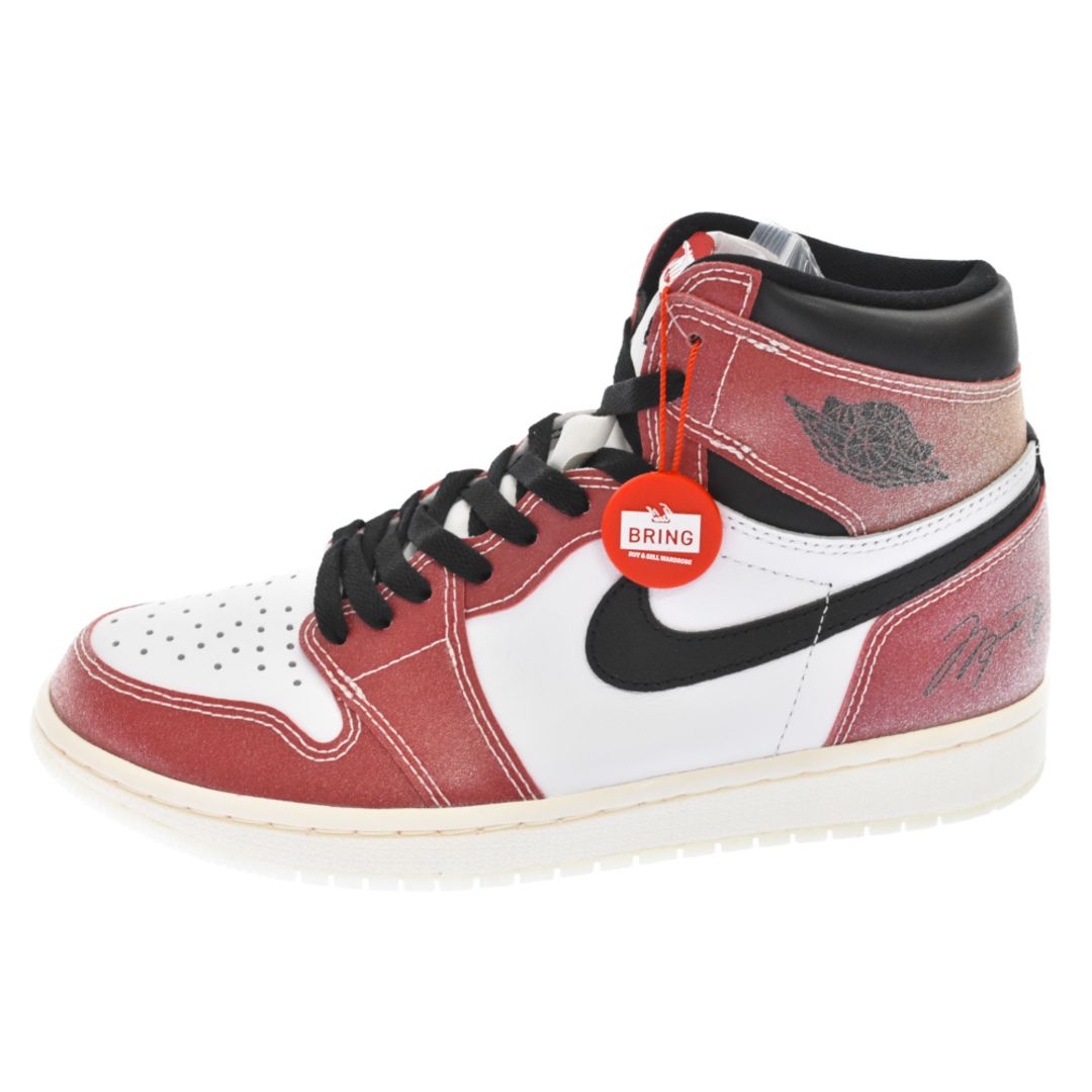 NIKE ナイキ ×The Trophy Room AIR JORDAN 1 RETRO HIGH OG SP Chicago DA2728-100×トロフィールーム エアジョーダン1 シカゴ ハイカットスニーカー US8.5/26.5cm