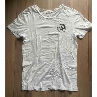 ディーゼル(DIESEL)のDISEL ディーゼル　Tシャツ　ホワイト　Sサイズ(Tシャツ/カットソー(半袖/袖なし))