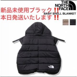 ザノースフェイス(THE NORTH FACE)の22新作ノースフェイス THE NORTH FACEベビーシェルブランケットBK(おくるみ/ブランケット)