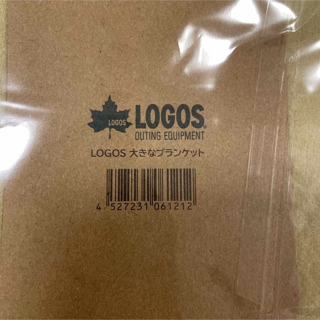 LOGOS(ロゴス)の【新品未開封】 logos 大きなブランケット スポーツ/アウトドアのアウトドア(寝袋/寝具)の商品写真