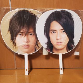 ヤマシタトモヒサ(山下智久)の元NEWS 山下智久 公式うちわ(アイドルグッズ)