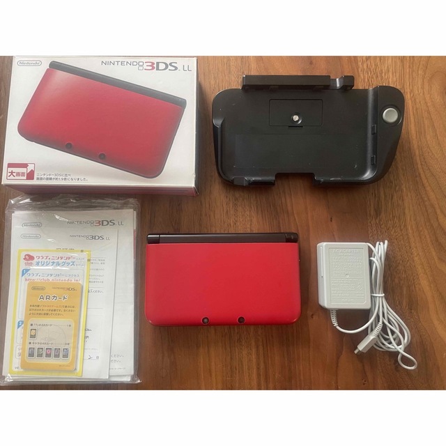 Nintendo 3DS  LL 本体 充電器 スライドパッド 箱付