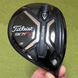 タイトリスト(Titleist)の美品　タイトリスト 917F3 フェアウェイウッド 15°(クラブ)