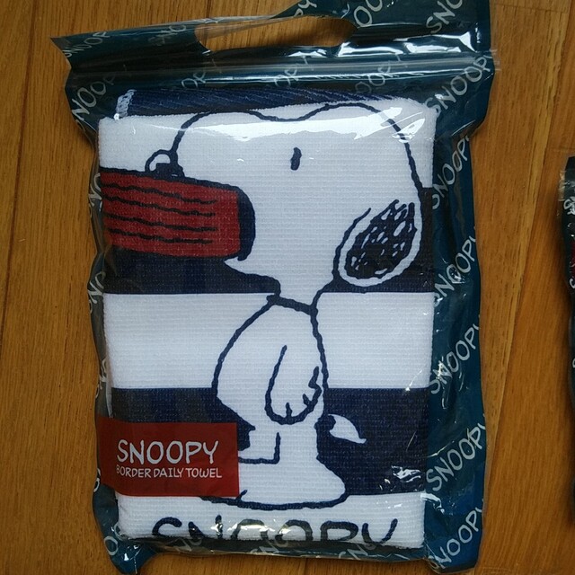 SNOOPY(スヌーピー)のスヌーピータオルセット エンタメ/ホビーのアニメグッズ(タオル)の商品写真