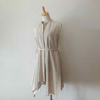 ENFOLD - 新品未使用 完売 エンフォルド enfold リネン ブラウス ジレ