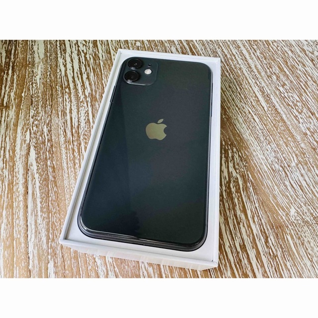 激安本物 iPhone Apple まいさん専用 - iPhone 11 美品 ブラック 256GB