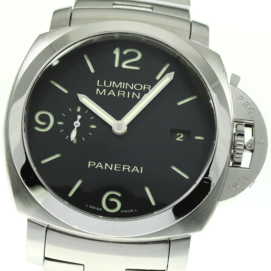 ★箱・保証書付き【PANERAI】パネライ ルミノールマリーナ 1950 3デイズ PAM00328 自動巻き メンズ_735291